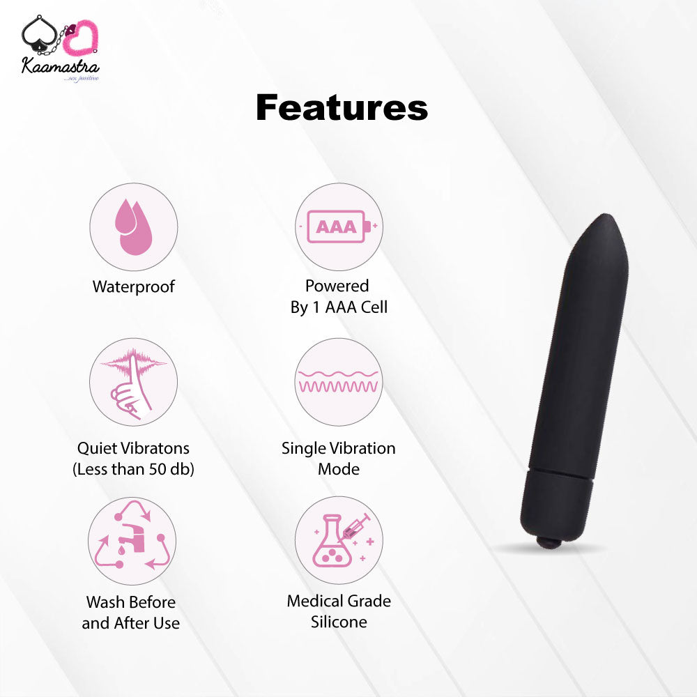 Mini Silicone Bullet Vibrator™